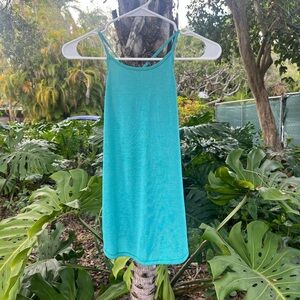 Lululemon Turquoise/Teal Blue Green Racerback Tank Top